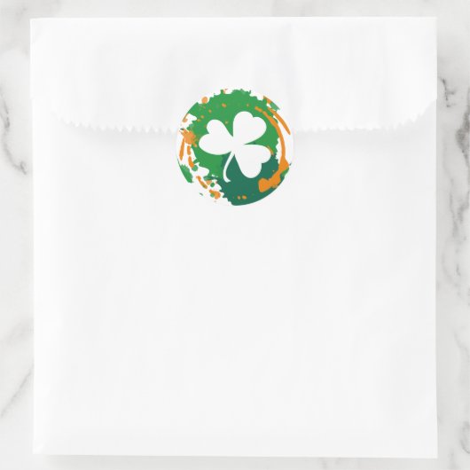 Irish Ink Clover sticker (Tas)