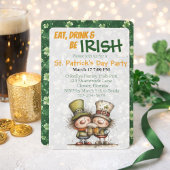 Irish‑Inspired St. Patrick’s Day Party Kaart