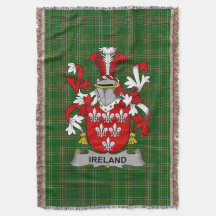 Irish Ireland Coat of Arms Family Crest Ireland