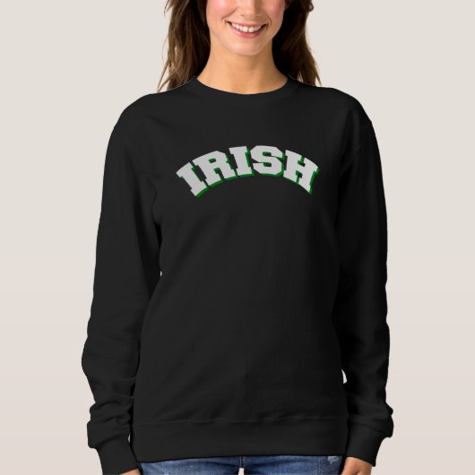 Irish Ireland Lucky Irish St Patricks Day Trui (Voorkant)