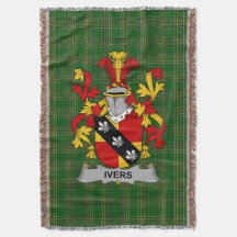 Irish Ivers wapenschild Family Crest Ireland
