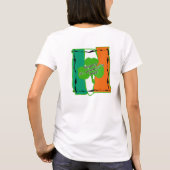 IRISH Je bent een Happy St. Patrick's Day T-shirt (Achterkant)