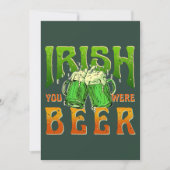 IRISH JE HEBT IERLAND DRINK FEESTDAGENKAART (Voorkant)