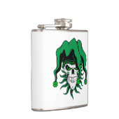Irish Jester Skull Heupfles (Rechts)