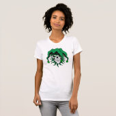 Irish Jester Skull T-shirt (Voorkant volledig)