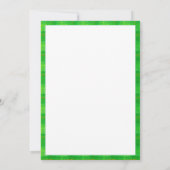 IRISH JIG MOUSE St. Patrick's Day 5x7 Flat Kaart (Achterkant)