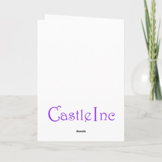 Irish Jig Wenskaarten Kaart (Achterkant)