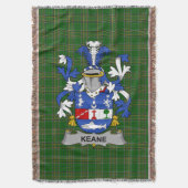 Irish Keane of O_Cahan wapenschild van de familie  Deken (Voorkant Verticaal)