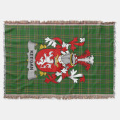 Irish Keegan of Egan Coat of Arms Family Crest Ir Deken (Voorkant)