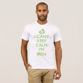 Irish Keep Calm T-shirt (Voorkant volledig)