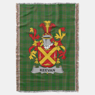 Irish Keevan of O_Kevane wapenschild familiewapens Deken