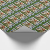 Irish KerstAngel Holiday Wrapping Paper Cadeaupapier (Hoek)