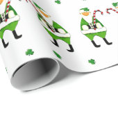 Irish Kerstcadeau Cadeaupapier (Rol Hoek)