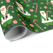 Irish Kerstfeestay Gift Cadeaupapier (Rol Hoek)