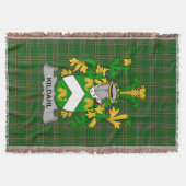 Irish Kildahl Coat of Arms Family Crest Ireland Deken (Voorkant)