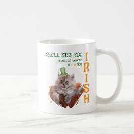 Irish Kiss Cat Coffee Mok