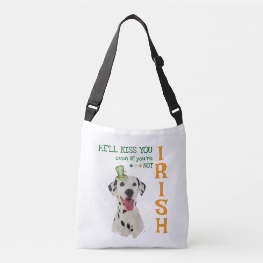 Irish Kiss Dog Crossbody Bag Tas (Voorkant)