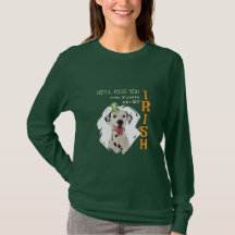 Irish Kiss Hond T-shirt