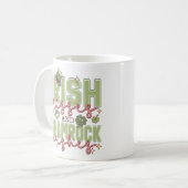 Irish Kisses en Shamrock Wishes Koffiemok (Voorkant links)