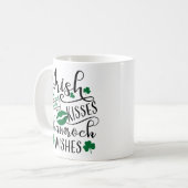 Irish Kisses en Shamrock Wishes Koffiemok (Voorkant links)