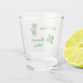 Irish Kisses, Shamrock wil op een Shot Glas (Achterkant)
