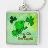 Irish Kisses St Patrick's Sleutelhanger (Voorkant)