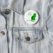 Irish Kitten-Button Ronde Button 5,7 Cm (In situ)