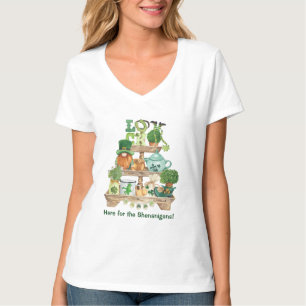 Irish Knickknack stand Aangepast St Patrick's Day T-shirt