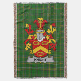Irish Knight Coat of Arms Family Crest Ierland Deken