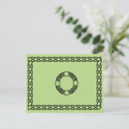 Irish Knot Design Briefkaart