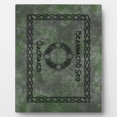 Irish Knot Design Fotoplaat (Voorkant)