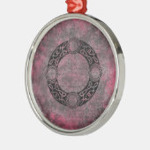 Irish Knot Design Metalen Ornament (Links)