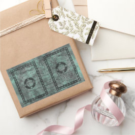 Irish Knot Design Rechthoekige Sticker