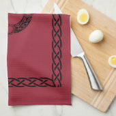 Irish Knot Design Theedoek (Quarter Fold)