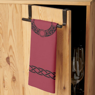 Irish Knot Design Theedoek