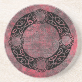 Irish Knot Design Zandsteen Onderzetter