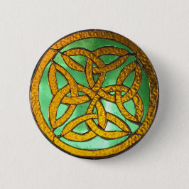Irish Knot Pin Ronde Button 5,7 Cm