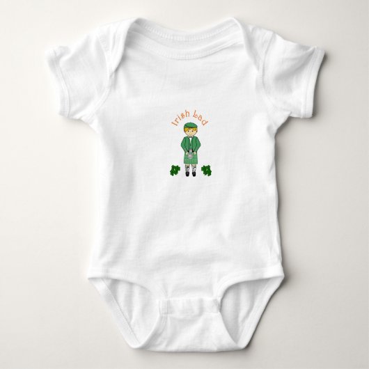 Irish Lad Boy Creeper Romper (Voorkant)