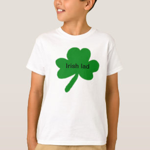 Irish Lad Shamrock Kinder T-Shirt