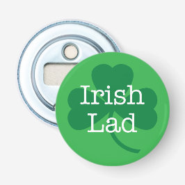 Irish Lad-Shamrock St. Patrick's Day Bottle Opener