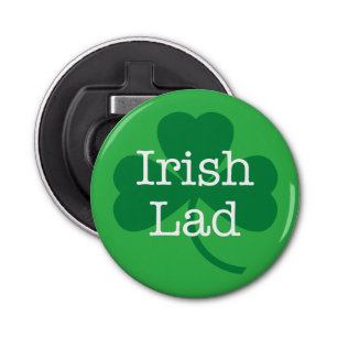 Irish Lad-Shamrock St. Patrick's Day Bottle Opener