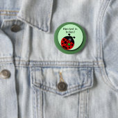 Irish Ladybug Ronde Button 5,7 Cm (In situ)
