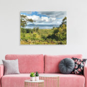 Irish Lake onder Irish Sky Canvas Afdruk (Insitu (Woonkamer))
