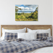 Irish Lake onder Irish Sky Canvas Afdruk (Insitu (Slaapkamer))