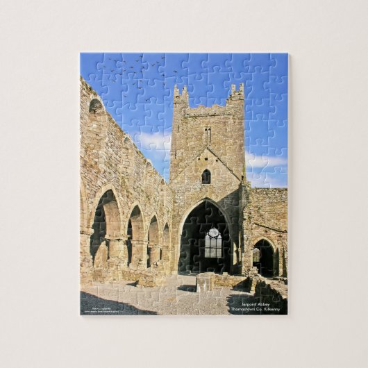 Irish Landmark afbeelding Foto-Puzzel-met-Gift-Box Legpuzzel (Verticaal)