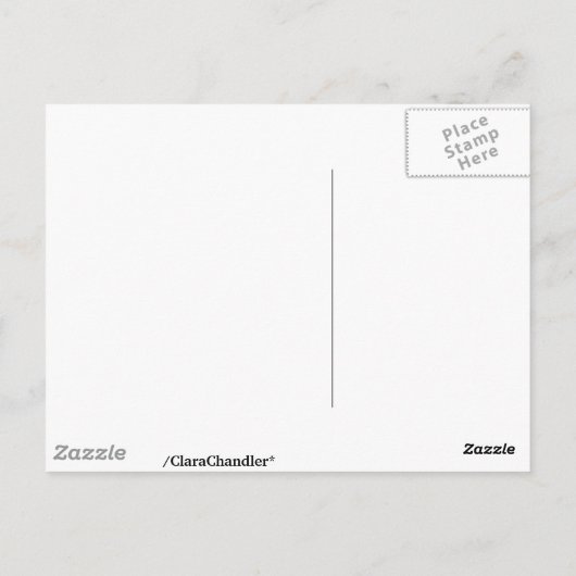 Irish Lass Briefkaart (Achterkant)