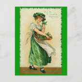 Irish Lass Briefkaart (Voorkant)
