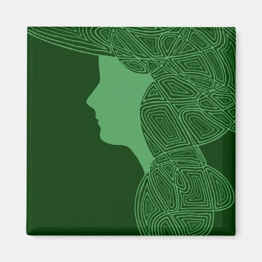 Irish Lass Magneet (Voorkant)