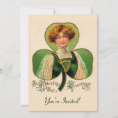 Irish Lass Party uitnodiging (Voorkant)