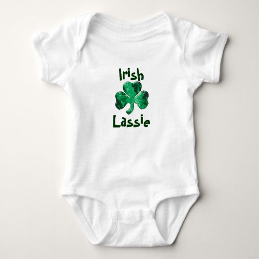 Irish Lassie Baby T-Shirt Style (Voorkant)